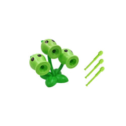 Plants vs Zombie Anime Figure Obstacle Pirate Zombie Peashooter Hard Glue  Zombie Action Figure Model - Style 4
