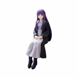 14cm Frieren: Beyond Journey's End Anime Figure Sitting Fern Action Figures Frieren Noodle Stopper Figure - Fern No Box