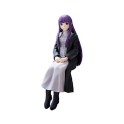 14cm Frieren: Beyond Journey's End Anime Figure Sitting Fern Action Figures Frieren Noodle Stopper Figure - Fern No Box