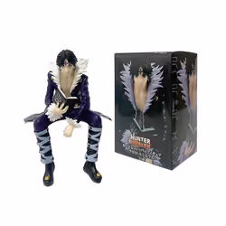 HunterHunter Anime Figure Phantom Troupe Hisoka Action Figure Noodle Stopper Room Decoration Noodle - With box
