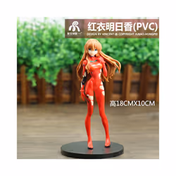 18cm New Anime Neon Genesis Evangelion Eva Ayanami Rei Kawaii Figure Pvc Model Toys Doll Collect Ornaments - B, opp bag