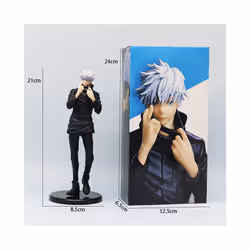 21cm Jujutsu Kaisen Anime Figure Gojo Satoru Anime Statue PVC Action Figure Collection Model Toys Children's - With Box