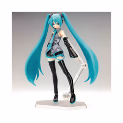 Anime FIGMA Hatsune Miku Action Figures Movable Joints Contain The Props Desktop Decoration Collection - with box