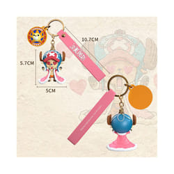 Original One Piece Luffy Tony Tony Chopper Figure Toys Keychain Cute Anime Monkey D Luffy PVC Figurine - Chopper