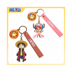 Original One Piece Luffy Tony Tony Chopper Figure Toys Keychain Cute Anime Monkey D Luffy PVC Figurine - Chopper