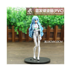 18cm New Anime Neon Genesis Evangelion Eva Ayanami Rei Kawaii Figure Pvc Model Toys Doll Collect Ornaments - A, opp bag