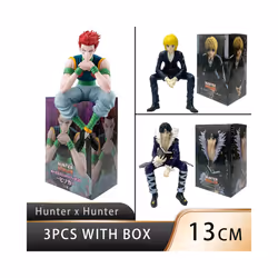 HunterHunter Anime Figure Phantom Troupe Hisoka Action Figure Noodle Stopper Room Decoration Noodle - No box