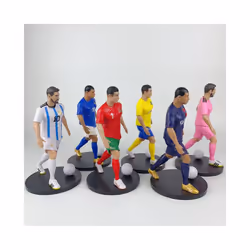 New Original C.Ronaldo Messi Mbappe FIFA Cup World Action Figure Cartoon Model Dolls Decoration Kids - no box