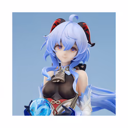 22.5CM Game Genshin Impact Anime Figure Ganyu Plenilune Gaze 1/7 Scale Action Figure Collection Model - 1