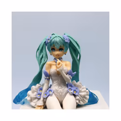 Hatsune Miku Desktop Cute Action Figure Neko T-Shirt Ver. Anime Figurine Kawaii Girl Model Toy Gift - 9
