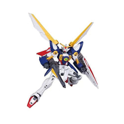 EW Wing XXXG-01W Zero Type Hairless Prototype Hg 1/144 Assemble The Model Action Figures Desktop Decoration - WHITE, With bracket