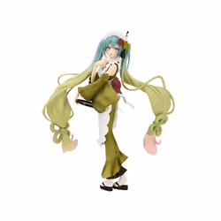 Anime Figures Hatsune Miku Matcha Ice Cream For Dessert Beautiful Girl Action Figure PVC Collection - miku, No box