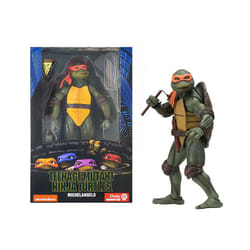 Teenage Mutant Ninja Turtles Action Figure Film Edition Movable Model Toys - Orange headscarf
