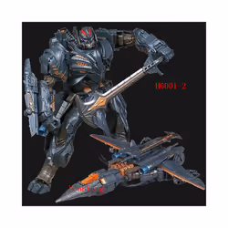 Transformation Toys Galvatron BMB H6001-2 18cm Decepticon Beast Wars Alloy Anime Action Figure Car Aircraft - H6001-2 NO BOX