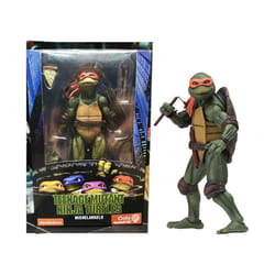 TMNT Model Toys Teenage Mutant Ninja Turtles Action Figure - NECA Orange Box, 15cm