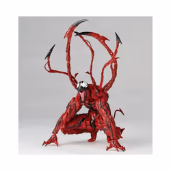 AMAZING YAMAGUCHI Carnage Venom Spider Man  legends Action Figure Joint Movable Change Face Statue Model - Venom