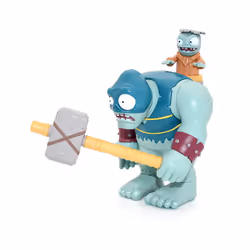 New Plants vs Zombies Figures Dr. Zomboss Peashooter Gargantuar Potato Mine Chomper Conehead Chrismas - zombie 1