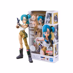 13.5cm Anime Dragon Ball Figures Bulma Goku Action Figure Movable PVC Collection Doll SHF Childhood - with box 13.5cm