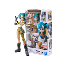 13.5cm Anime Dragon Ball Figures Bulma Goku Action Figure Movable PVC Collection Doll SHF Childhood - with box 13.5cm