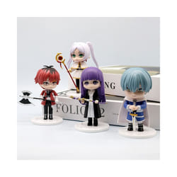 Bandai Frieren: Beyond Journey's End 10cm Anime Figures Frieren Himmel Action Figure Boys Gift Collection - 4pcs-2