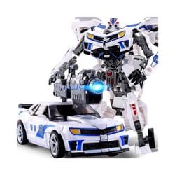 Transformation Toys Robot Car Series Plastic ABS Anime Action Figure Aircraft Model Kids Boy Best Gift - 6699 Plastic 8