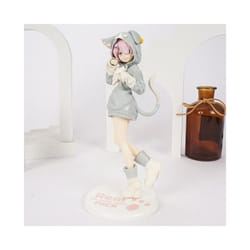20cm RE: Zero-Starting Life in Another World Anime Figure Emilia Rem Ram Puck Starting Action Figures - Ram A, With box