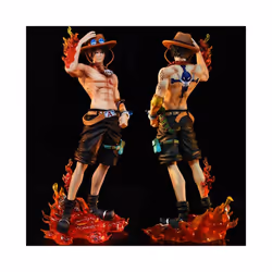 Anime Ace Figure One Piece Action Figurine PVC Collectible Statue Model Toys Gifts - Ace, No box