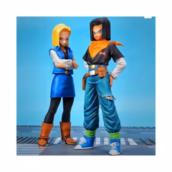 24CM Anime Android  Figure Android 18 PVC Action Figures Collection Model Toys for Children Christmas - 18  23.5m