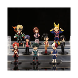 Anime My Hero Academia Figure PVC Age of Heroes Figurine Deku Action Collectible Model Decorations Doll - 9pcs
