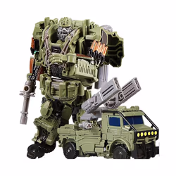 18CM NEW Transformation 5 Movie Toys Boy Anime Action Figure Robot Car Aircraft Dinosaur Model Kids - BMB H6001-6