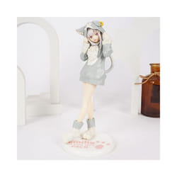 20cm RE: Zero-Starting Life in Another World Anime Figure Emilia Rem Ram Puck Starting Action Figures - Emilia A, With box