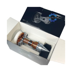 Turbofan Engine Model Aircraft Engine Kit, DIY Assembly Model Toy, Aircraft Engine Model, Mechanical - Finished version