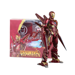 Iron Man MK50 SHFiguarts  legend Nano Metal KAIYODO YAMAGUCHI Tony Stark Action Figure Model Toys Collection - MK50-With Box