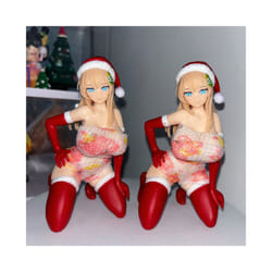 12cm NSFW Insight Nikukan Girl Christmas Gift Watashi Carol Sexy Nude Girl 1/7 PVC Action Figure Collection - 12cm 2pcs