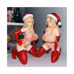 12cm NSFW Insight Nikukan Girl Christmas Gift Watashi Carol Sexy Nude Girl 1/7 PVC Action Figure Collection - 12cm 2pcs