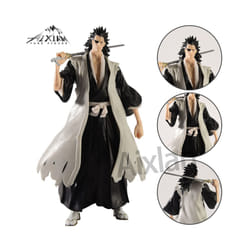 BLEACH Anime Figure Hitsugaya Toushirou Zaraki Kenpachi Kurosaki Ichigo PVC Action Figure Collectible - 18cm not box