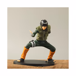 Anime Figure Rock Lee Hyuuga Hinata Roubu Double Lion Fist Fighting PVC Action Figure Collection Model - 16cm Rock Lee, No Box