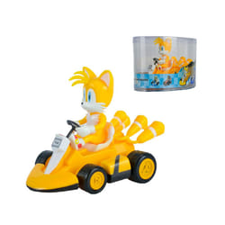 5pcs Sonic the Hedgehog Toy Car Model Sliding Racing Cars Cartoon Game Anime Pull-back vehicle fun Collecting - With box