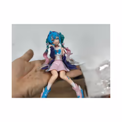 Hatsune Miku Desktop Cute Action Figure Neko T-Shirt Ver. Anime Figurine Kawaii Girl Model Toy Gift - 7
