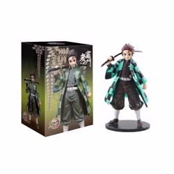 Anime Demon Slayer Kimetsu no Yaiba figure Kamado Tanjirou Action Figure Agatsuma Zenitsu Nezuko Warrior - 09 - With box