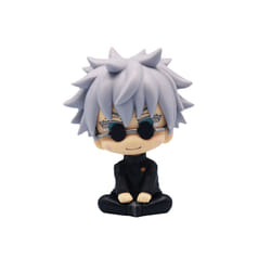 10cm Jujutsu Kaisen Mini Figures Satoru Gojo Figure Action Geto Suguru Figurine Q Version Anime Model - A