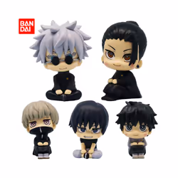 Anime Cute Fushiguro Toji Jujutsu Kaisen Figure Gojo Satoru Action Figure Q Version Doll Geto Suguru - no box