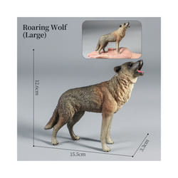 Wolf Figures Animal Toys Wolf Figurines Zoo Pack Realistic Hand-Drawn Figurines Cool Collection Exhibits - Animal-7