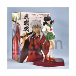 Anime Inuyasha Figure Inuyasha KikyÅ Sesshoumaru Higurashi Kagome PVC Action Figure Model Toys Collectible - Kagome box