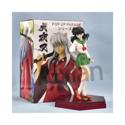 Anime Inuyasha Figure Inuyasha KikyÅ Sesshoumaru Higurashi Kagome PVC Action Figure Model Toys Collectible - Kagome box