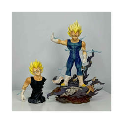 Figure Majin Vegeta Anime Figurine 22cm PVC Action Figures Decoration Collection Model Toys Kids Christmas - 22cm, No Box