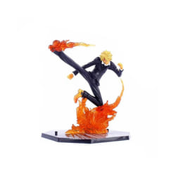18CM One Piece Luffy Figure Roronoa Zoro Three-Blade Sa-Maximum Manga Anime Statue PVC Action Collection - Red