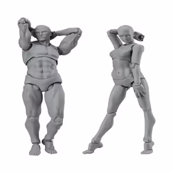 Artist Figure Art Painting Anime Sketch Draw Male Female Body Movable Action Figure Model Draw Mannequin - male 01