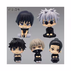 10cm Jujutsu Kaisen Mini Figures Satoru Gojo Figure Action Geto Suguru Figurine Q Version Anime Model - D