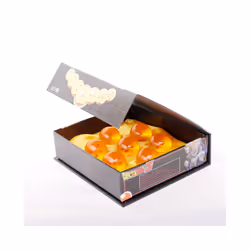 3.5cm Anime 7 Stars Crystal Ball Orange Blue Resin Crystal Globe Desktop Ornaments Toys Collection Gift - With in box